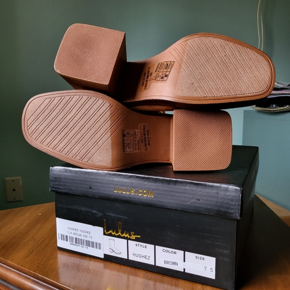 Hughez Brown Suede Platform Boots - Picture 6 of 7